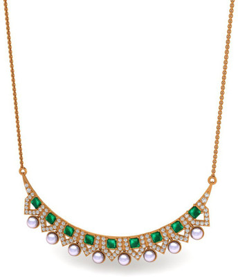 

Vannajewels CDFJN-0101 Princess Yellow Gold Precious Necklace(18kt)