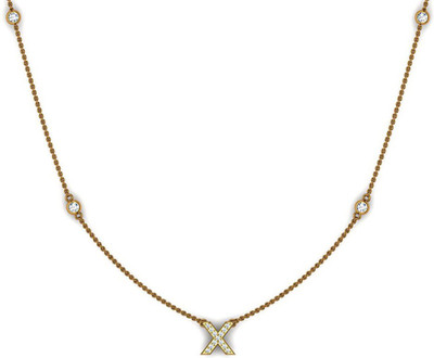 

Vannajewels CDFJN-0061 Lariat Yellow Gold Precious Necklace(18kt)