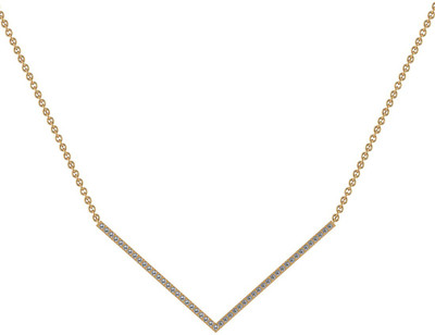 

Vannajewels CDFJN-0039A Princess Yellow Gold Precious Necklace(14kt)