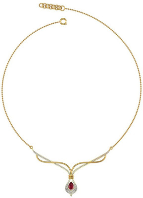 

Vannajewels CDFJN-0006 Princess Yellow Gold Precious Necklace(18kt)