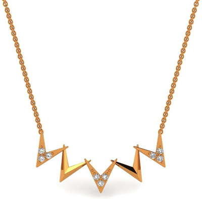 

Vannajewels CDFJN-0124A Princess Yellow Gold Precious Necklace(14kt)