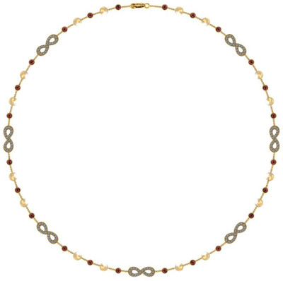 

Vannajewels CDFJN-0008 Matinee Yellow Gold Precious Necklace(18kt)