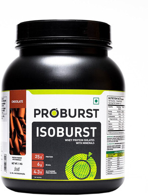 

PROBURST Isoburst Whey Protein(1 kg, Chocolate)