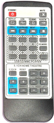 

Vinstar HT-03 Compatible to Zebronics home theatre remote controller Remote Controller(Multicolor)