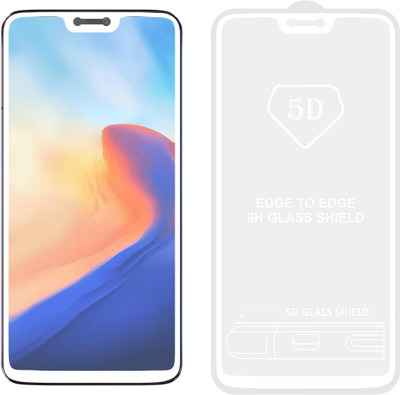 CASE CREATION Edge To Edge Tempered Glass for OnePlus 6(Pack of 1)