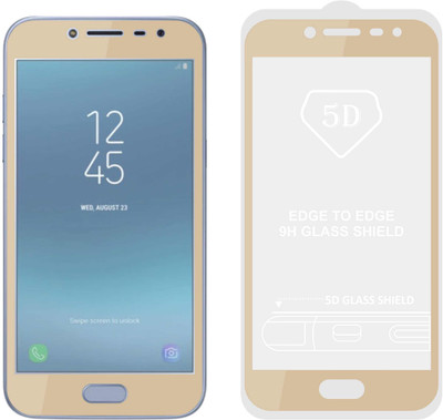 Case Creation Edge To Edge Tempered Glass for Samsung Galaxy J2 2018(Pack of 1)