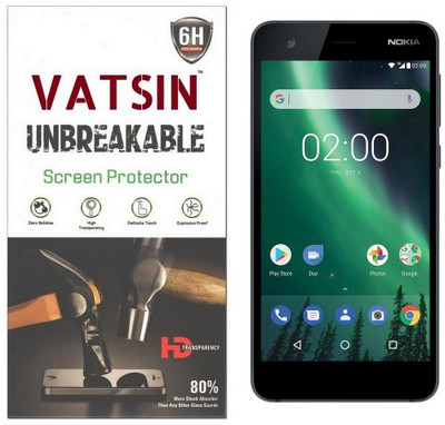 Vatsin Impossible Screen Guard for Nokia 2(Pack of 1)