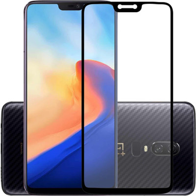 CASE CREATION Edge To Edge Tempered Glass for OnePlus 6(Pack of 1)