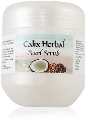 

Calix Herbal Pearl Scrub for Skin Exfoliation and Cleansing Scrub(500 g)
