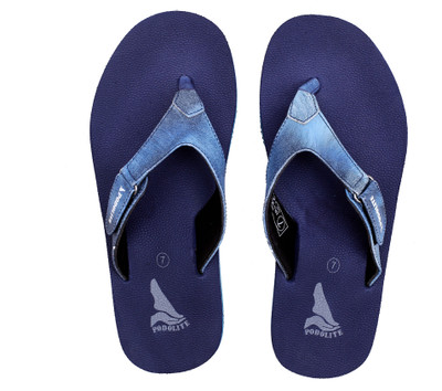 

Podolite Podolite Blue Splash Flip flop and House slippers for Men-9UK Flip Flops, Blue6