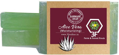 

3F Handmade Aloe Vera Soap Bar Pack of 3(300 g, Pack of 3)