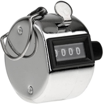 

Sunrise Small Size Steel Finished Finger Counter ( Pack of 1 Pc ) Digital Tally Counter(Steel Pack of 1 Pc)