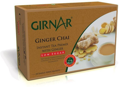 

Girnar Tea Low Sugar Ginger Instant Tea(80 g, Box)