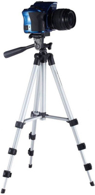 

Spring Jump Professional youtuber tripod for mobile Tripod(Silver, Supports Up to 2000 g)