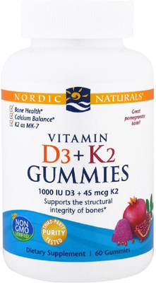 

Nordic Naturals Vitamin D-3 + K-2(60 No)