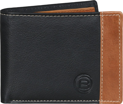 

BACHELOR Men Red Genuine Leather Wallet(9 Card Slots), Brms20