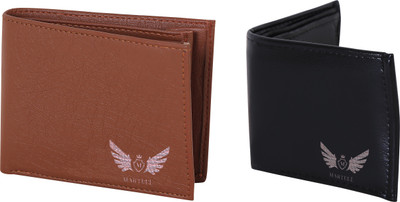 

Martell Men Black Artificial Leather Wallet(4 Card Slots), Brown
