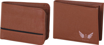 

Martell Men Brown Artificial Leather Wallet(4 Card Slots)