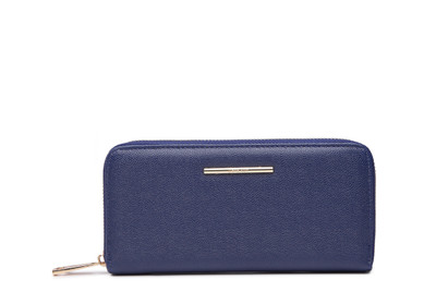 

Diana Korr Women Casual, Evening/Party, Ethnic Blue Artificial Leather Wallet(5 Card Slots)