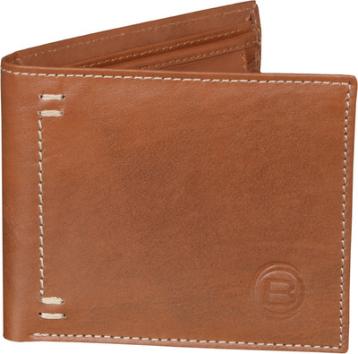 

BACHELOR Men Blue Genuine Leather Wallet(3 Card Slots), Bms18