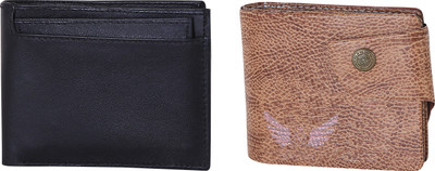 

Martell Men Brown Artificial Leather Wallet(4 Card Slots), Black