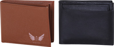 

Martell Men Black Artificial Leather Wallet(4 Card Slots), Brown