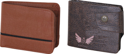 

Martell Men Brown Artificial Leather Wallet(4 Card Slots)