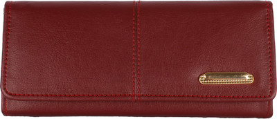 

LUQXIS Women Maroon Artificial Leather Wallet(1 Card Slot)