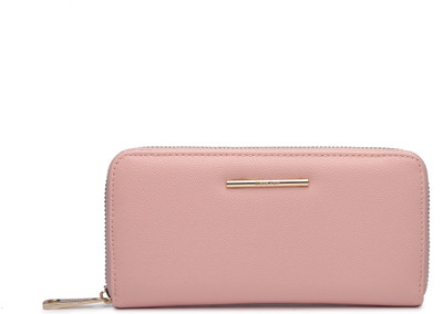 

Diana Korr Women Evening/Party, Trendy Pink Artificial Leather Wallet(5 Card Slots)