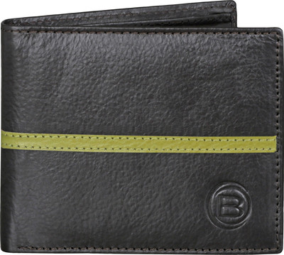 BACHELOR Men Brown Genuine Leather Wallet(6 Card Slots), Bcbr12