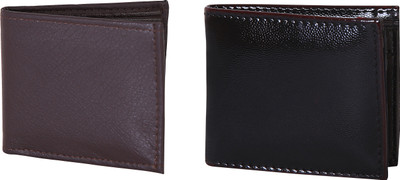 

Martell Men Black Artificial Leather Wallet(4 Card Slots), Brown