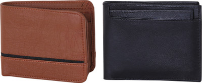 

Martell Men Black Artificial Leather Wallet(4 Card Slots), Brown