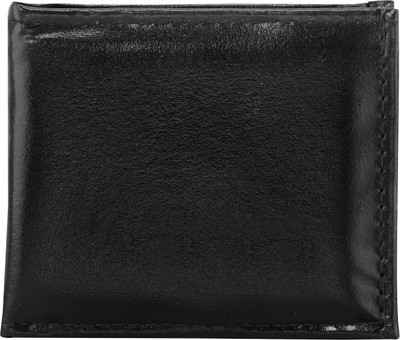 

Rusko Men Black Genuine Leather Wallet(4 Card Slots)