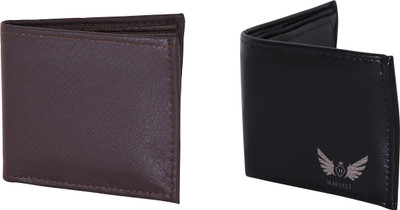 

Martell Men Black Artificial Leather Wallet(4 Card Slots), Brown