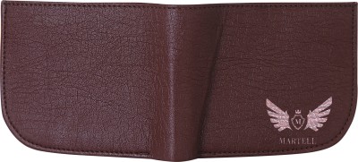 

Martell Men Black Artificial Leather Wallet(6 Card Slots)