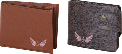 

Martell Men Brown Artificial Leather Wallet(4 Card Slots)