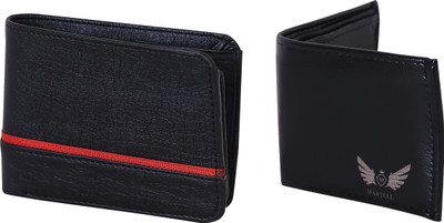 

Martell Men Black Artificial Leather Wallet(4 Card Slots)
