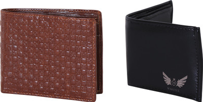 

Martell Men Black Artificial Leather Wallet(4 Card Slots), Brown
