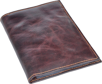 

OHM New York Men Brown Genuine Leather Wallet(10 Card Slots)
