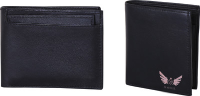 

Martell Men Black Artificial Leather Wallet(4 Card Slots)