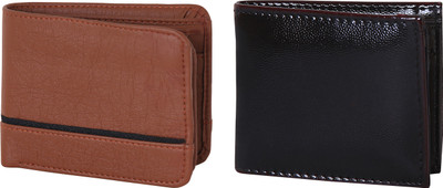 

Martell Men Black Artificial Leather Wallet(4 Card Slots), Brown