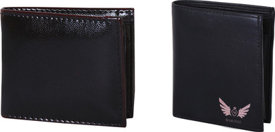 

Martell Men Black Artificial Leather Wallet(4 Card Slots)