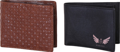 

Martell Men Black Artificial Leather Wallet(4 Card Slots), Brown