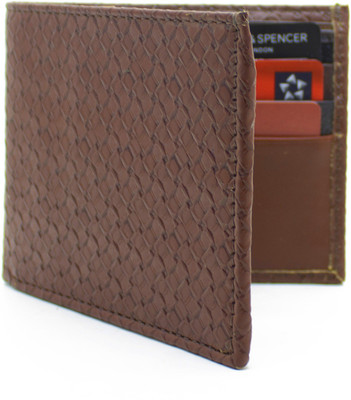 

Delma Boys Brown Genuine Leather Wallet(10 Card Slots)