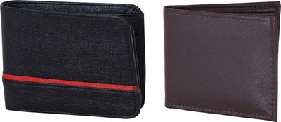 

Martell Men Brown Artificial Leather Wallet(4 Card Slots), Black