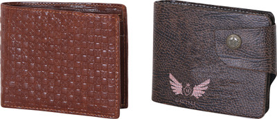 

Martell Men Brown Artificial Leather Wallet(4 Card Slots)