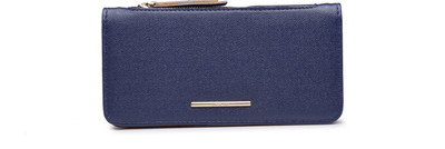 

Diana Korr Women Blue Artificial Leather Wallet(5 Card Slots)
