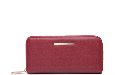 

Diana Korr Women Casual Maroon, Gold Artificial Leather Wallet(5 Card Slots)