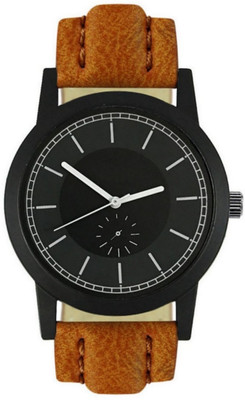 

E-SMART 417 Round Shapped Dial Leather Strap Wrist Analogue Watch For Boys and Men Watch - For Men