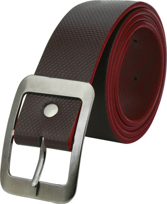 

Howdy Men Casual Black Genuine Leather Reversible Belt